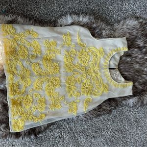 Sundance embroidery tank